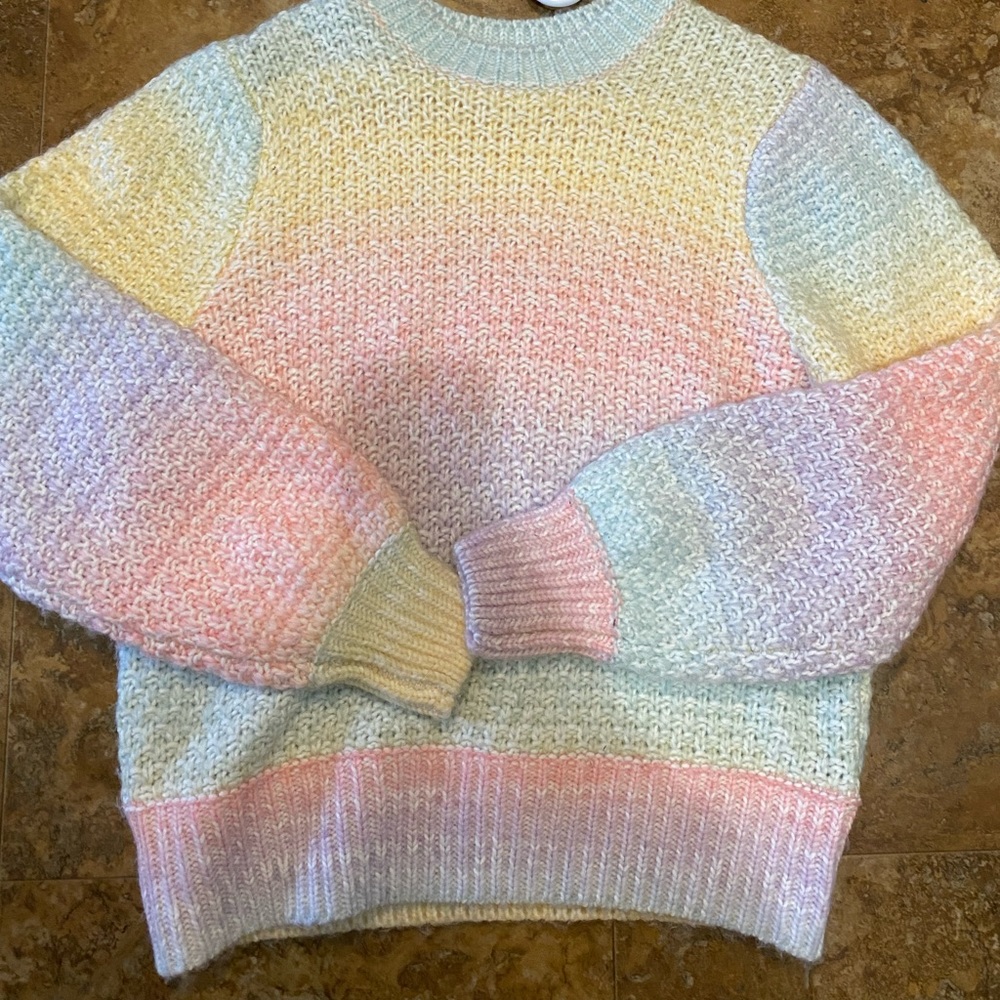 Rainbow sweater